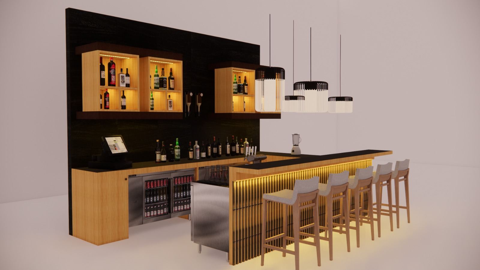 Kaku Kaku Shika Jika Bar Fairfield by Marriott, Thamel, Kathmandu &ndash; project photo 1 by Project Partner Solution