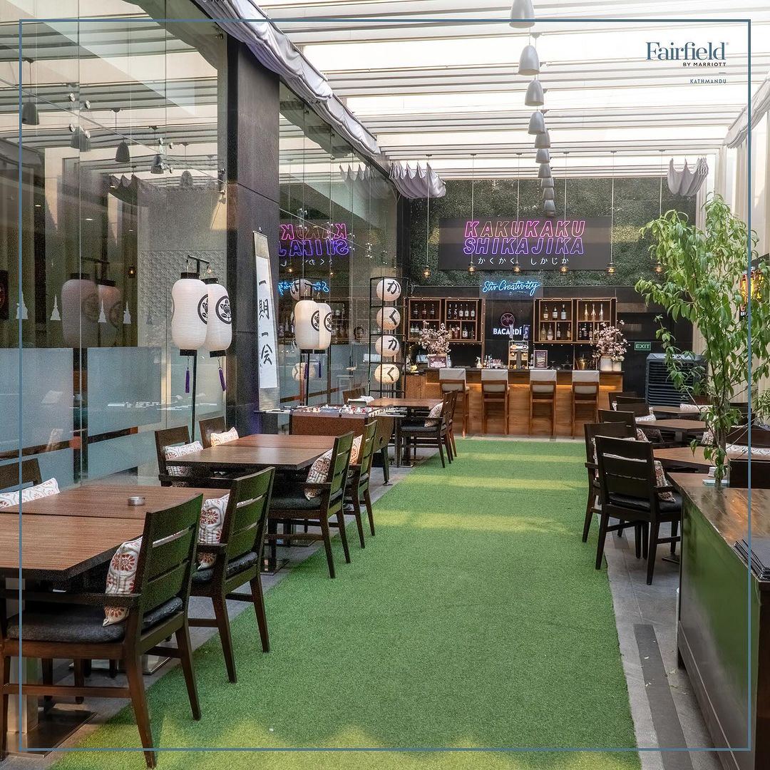 Kaku Kaku Shika Jika Bar Fairfield by Marriott, Thamel, Kathmandu &ndash; project photo 2 by Project Partner Solution